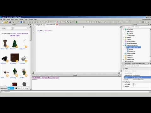 ROBLOX Scripting Tutorial for Beginners: Episode 1