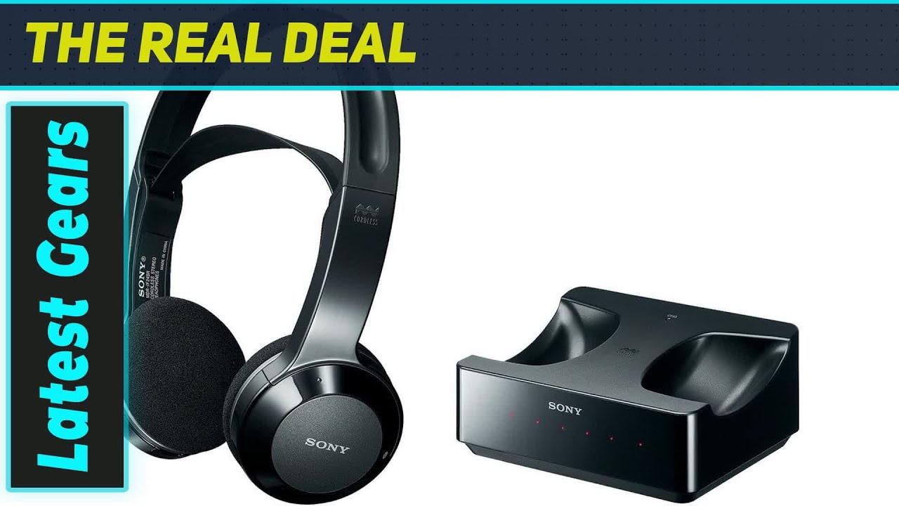Amazing Wireless Freedom! Sony MDR-IF245RK Infrared Headphones