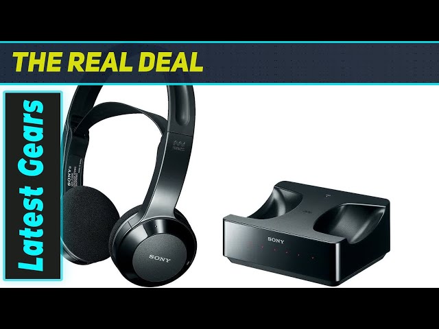 Amazing Wireless Freedom! Sony MDR-IF245RK Infrared Headphones