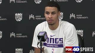 Kings rookie Keegan Murray on Sacramento's poor start being the difference in 122-114 loss to Mavs