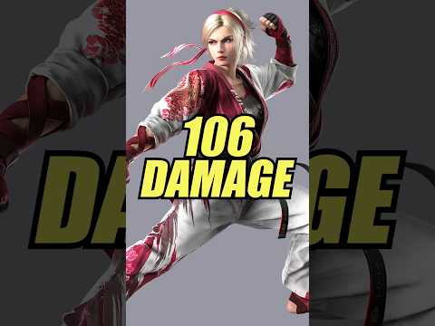106 DAMAGE | Lidia Sobieska Combo Tekken 8 Season 3 #tekken8 #shorts #youtubeshorts