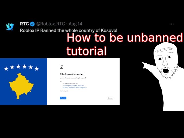Is it a bug or Roblox banned Kosovo Ip adresses : r/RobloxHelp