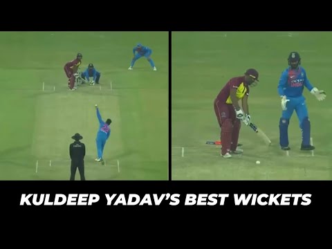 Tremendous Bowling💥Kuldeep Yadav’s Best Wickets & Spin
