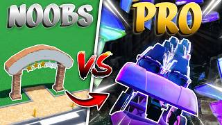 5 NOOBS vs 1 PRO REMATCH In Theme Park Tycoon 2