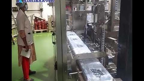 AUTO CASE PACKING MACHINE / ADHISAKTHI / FULLY AUTOMATIC BISCUIT BUNDLES PACKING / +919442255639