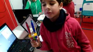 Dr E's Challenges | Art Show Project #1 (Super painting robot) by Ioel