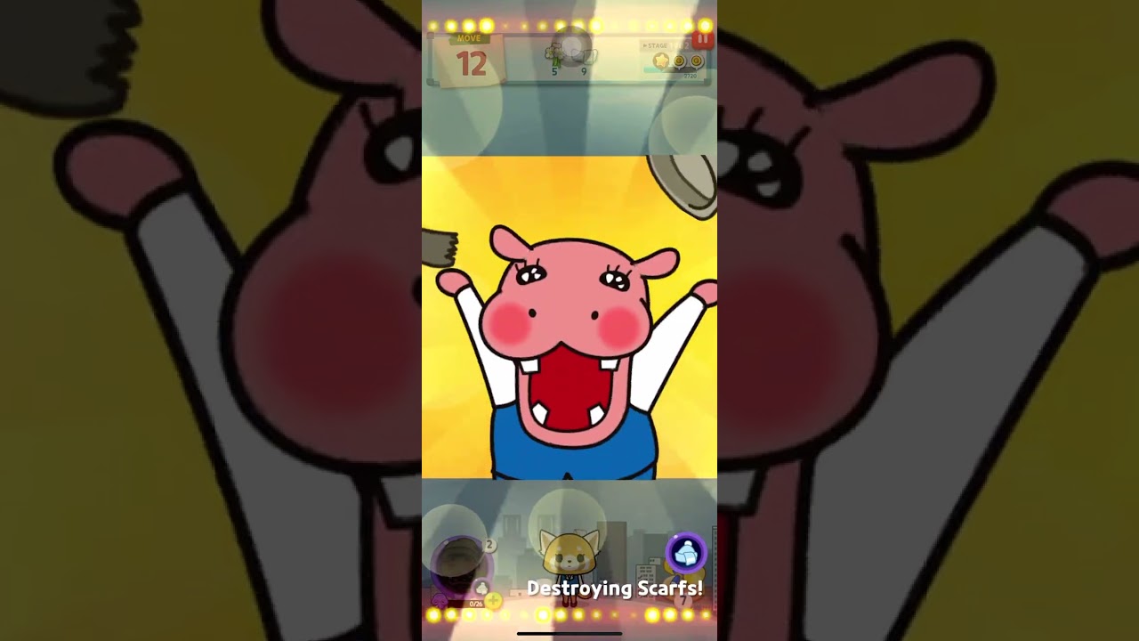 Aggretsuko Puzzle Game : Stage 1982