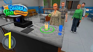 Bubble Tea Revolution - Android Mobile Simulator Gameplay Walkthrough #1