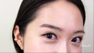 Updated Korean Eyebrows Tutorial♥눈썹 메이크업