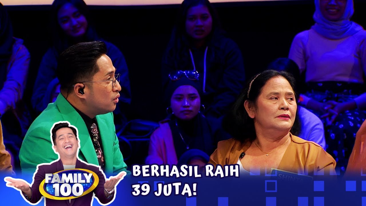 RAIH 200 POIN! Keluarga Harisman VS Keluarga Dorman Siapa Yang Bawa Pulang 39 JUTA?! - Family 100