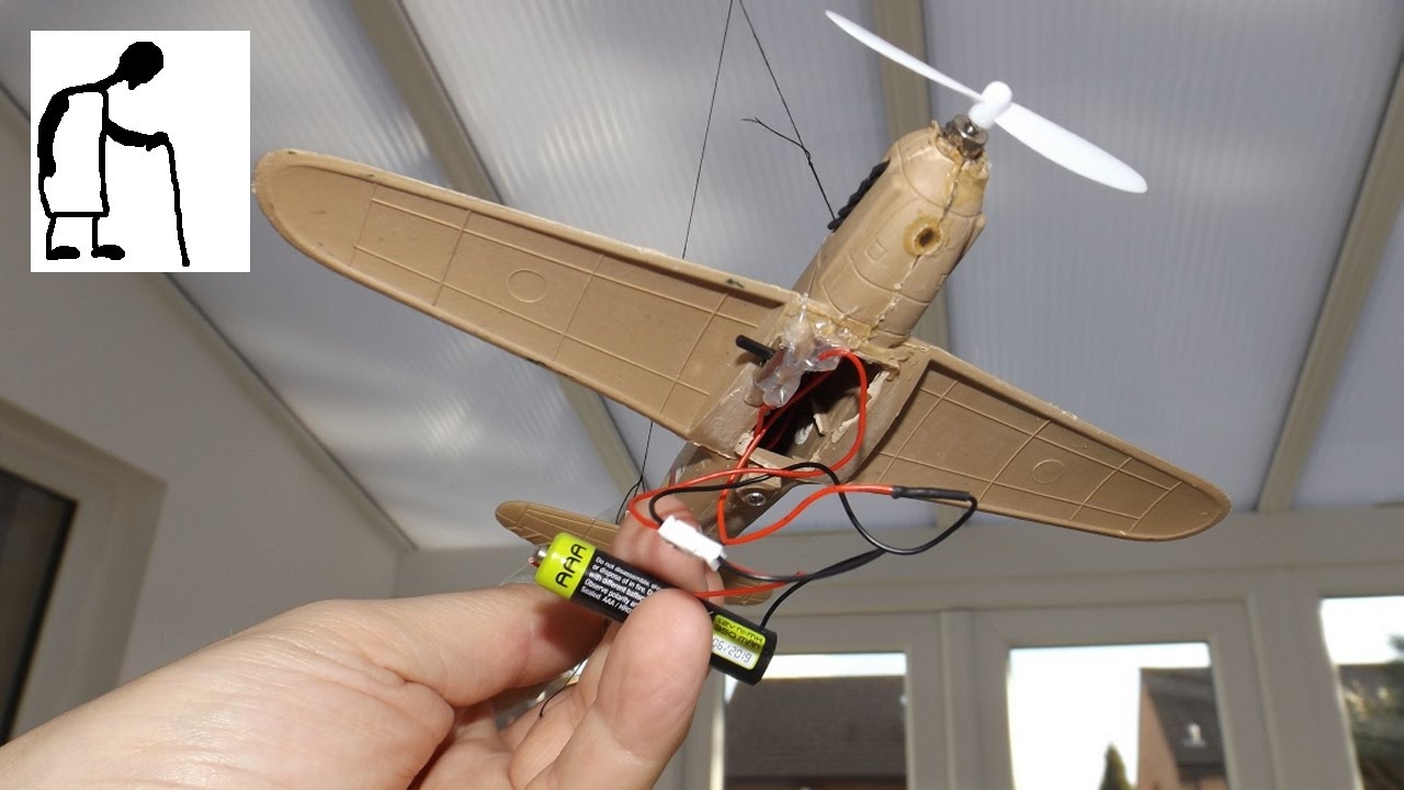 Ceiling Tethered Electric Plane 2