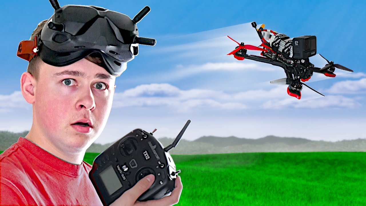 Ik Leer Vliegen Met De Snelste Drone Ooit! - YouTube
