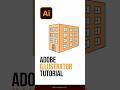 Using Perspective Grid in Illustrator #shorts #viralshorts