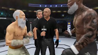 UFC 4 - Old Bruce Lee vs. Old Requis - Crazy UFC ??