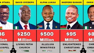 50 Richest Pastors in Africa 2024 | Their Net worth and Churches