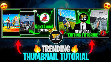 How To Make FreeFire Thumbnail 🔥 || FreeFire Thumbnail Tutorial [ Pixellab ]