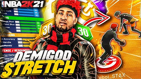I HAVE THE BEST STRETCH PLAYAMKER BUILD IN 2K21 CURRENT GEN STAX REVEALS THE BEST BUILDS IN NBA 2K21