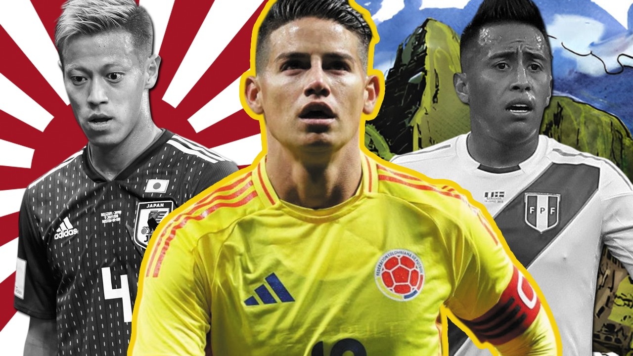 12 FUTBOLISTAS QUE ENGAÑARON AL MUNDO BRILLANDO EN SU SELECCIÓN 🔥El Síndrome James Rodríguez
