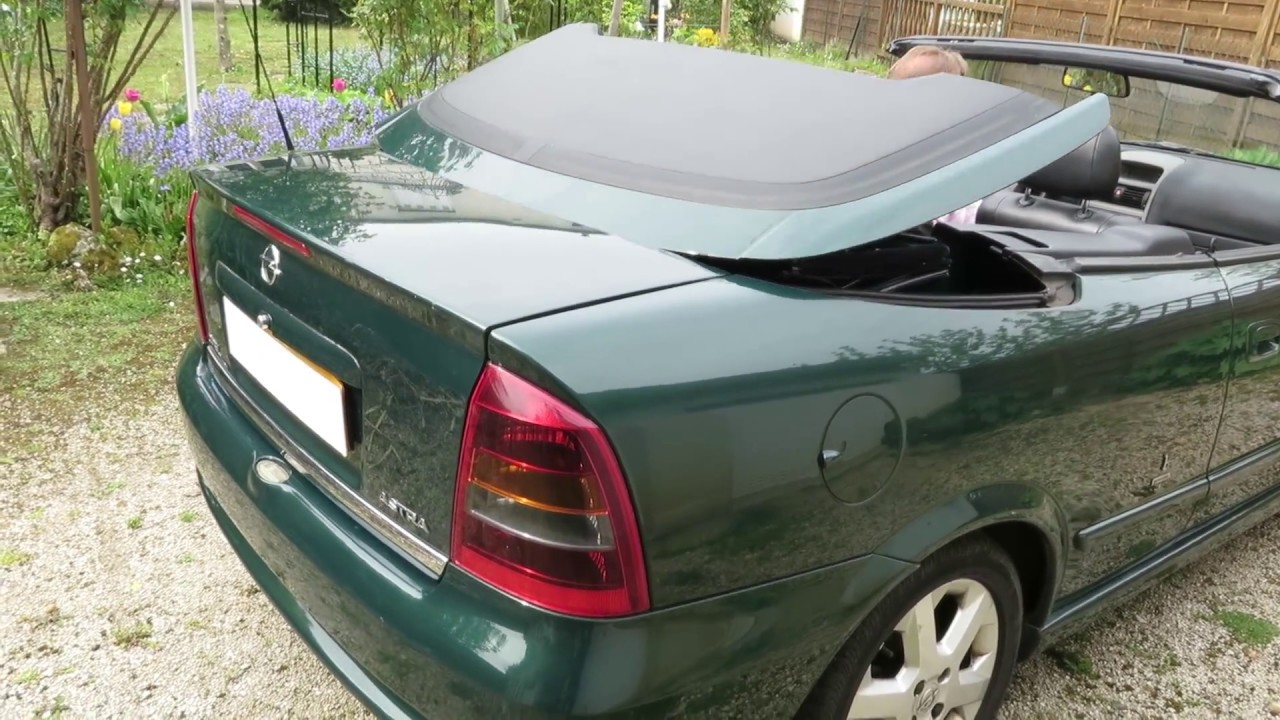 Opel Astra 2 Cabriolet Bertone Pack 02 1 6 16v Decapotage Electrique Zerostress Auto Youtube