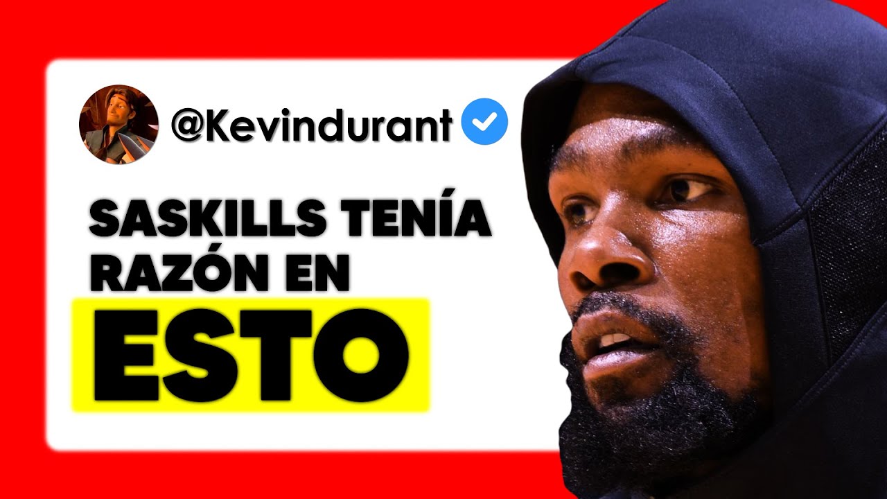 El Tiempo me dio la razón con Kevin Durant