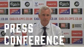 Alan Pardew Post Villa Presser
