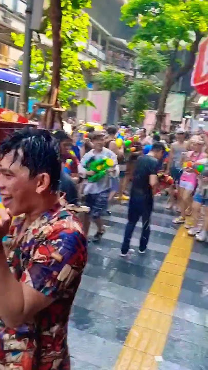 Welcome to the Worlds Biggest Water Festival, Songkran Thailand 2023. Day 1