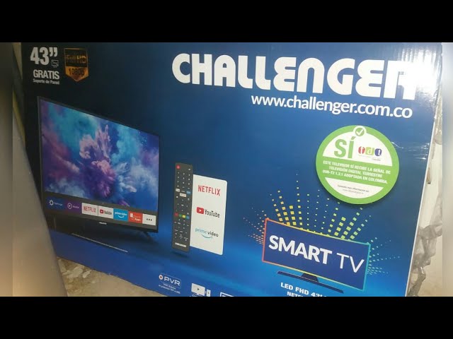 Televisor Challenger 43 Pulgadas Smart Tv Android LED 43LO69 BT