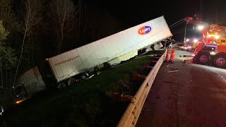 Icy conditions lead to more than a dozen crashes overnight in Kent County