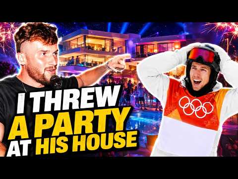 I Threw A Party at Shaun White's House (on accident) 🏂🫡