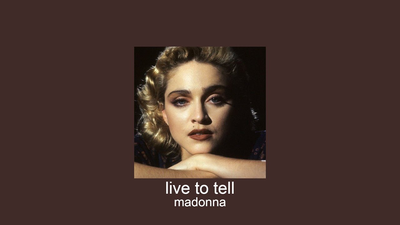 madonna - live to tell (slowed + reverb)