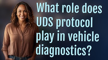 What role does UDS protocol play in vehicle diagnostics?