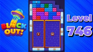 Block Out! Level 746 Solution Walkthrough 