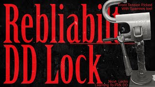Reliabilt Disc Detainer Padlock Pick and Gut
