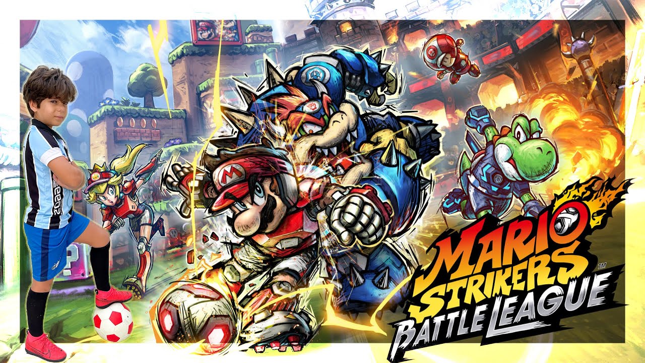 Mario Strikers: Battle League Gameplay #mario #mariostrikersbattleleague #nintendoswitch