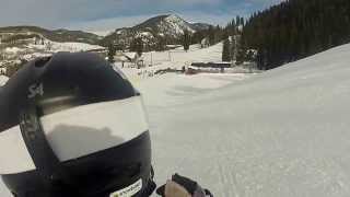 I 70 park down Go Devil to the Peru lift at keystone