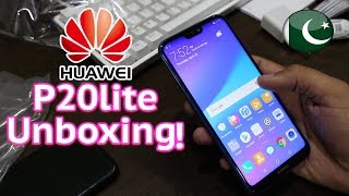 Huawei P20 Lite Unboxing+Price In Pakistan+ Hand's On!