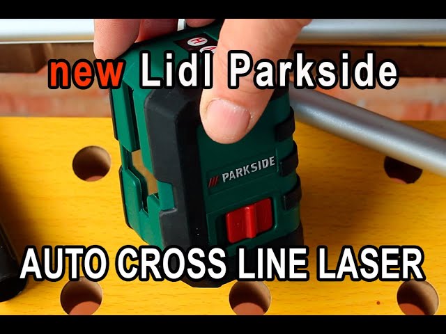 Lidl Parkside New Auto Cross Line Laser Tool PKLL 10 B3 for less than 30$ -  YouTube | Hand- & Kleinwerkzeuge