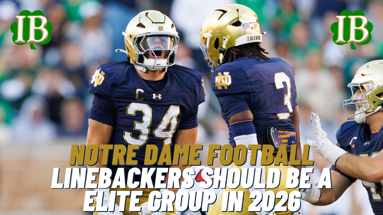 В команде Notre Dame много сильных и талантливых лайнбекеров.