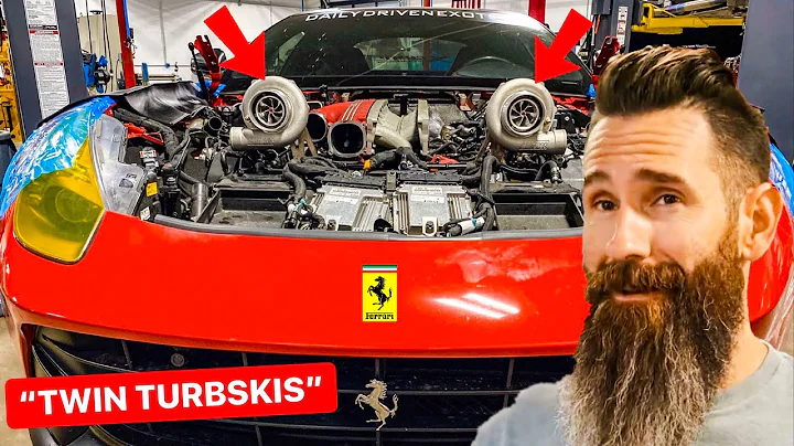 Aaron Kaufman Builds 1200 HP FERRARI TWIN TURBO F1...