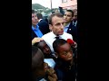Emmanuel Macron à Quartier d'Orléans, Saint-Martin, le 29 septembre 2018