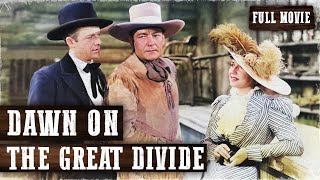 DAWN ON THE GREAT DIVIDE | Buck Jones | Full Western Movie | English | Free Movie