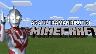 Ultraman dari Malaysia!!! Showcase add-on Minecraft Ultraman ribut [bahasa Indonesia]