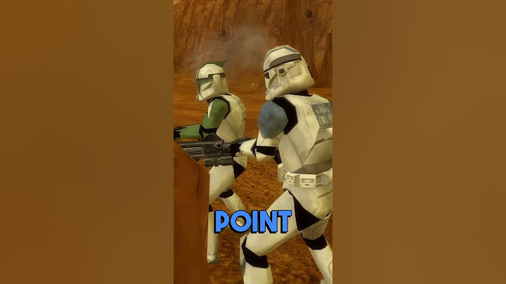 Droids in Battlefront Classic Collection be like-
