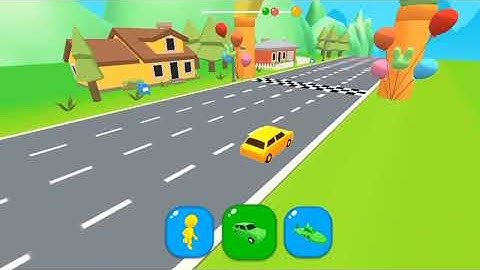 Shape Shifting All Levels Gameplay Walkthrough Car Halicaptor Cycle Motorcycle Racing Game 🏁🚲💯