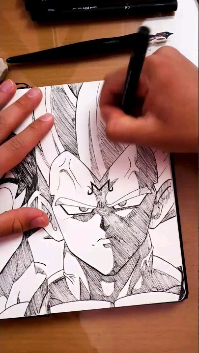 Desenhos de um Mangaká - DESENHANDO O VEGETA, ESBOÇO #draw #drawing # desenhando #desenho #desenhar #desenhos #art #arte #artes #vegeta # dragonball #dragonballz #dbz #anime #mangá #DesenhosDeUmMangaká  #AugustoMirandaDesenhos #dibujo #dibujando #dibujos