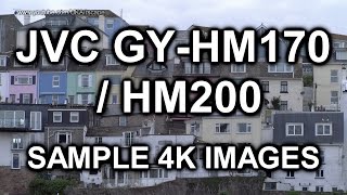 JVC GY0-HM170 (GY HM200) 4K sample edited shots