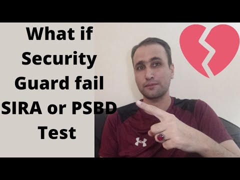 What if Security Guard fail SIRA or PSBD test @Travel Lover224