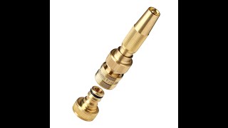 GEC ADJUSTABLE SPRAY NOZZLE WITH QUICK CONNECT FITTING.