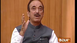 Ghulam Nabi Azad: Separatists Will Be Thrown Out  from Kashmir Very Shortly - India TV