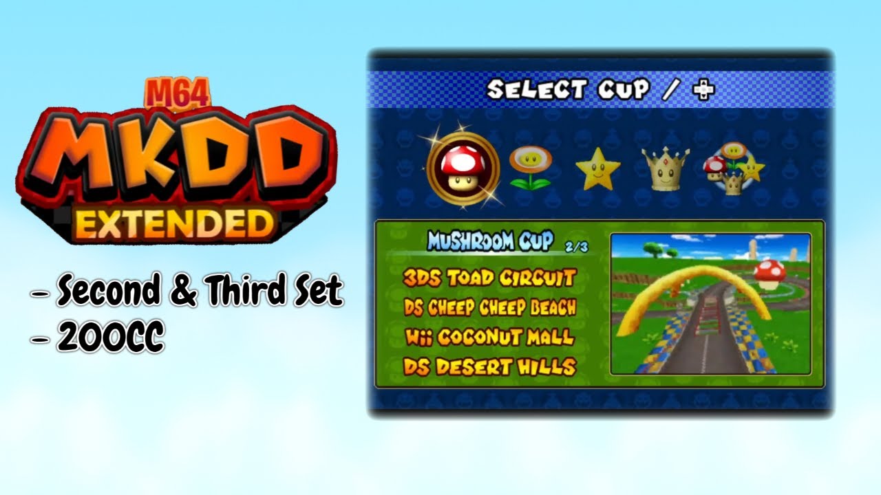 【Mario Kart:  Double Dash Extended】Second & Third Set | 200CC | No Commentary [9]